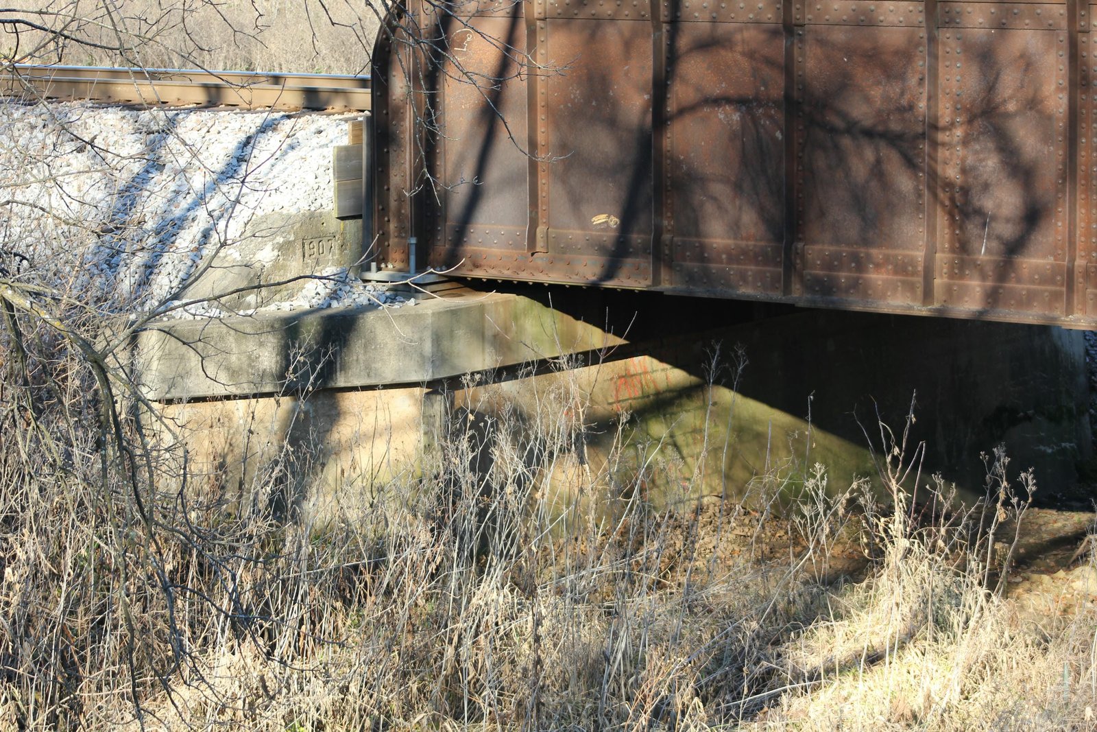 West abutment